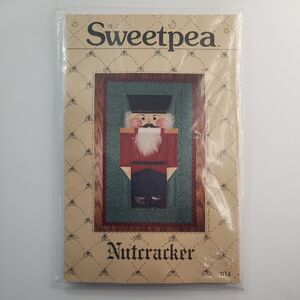 Sweetpea Nutcracker Quilt Pattern and Accessory Kit Wall Hanging 14"x23"